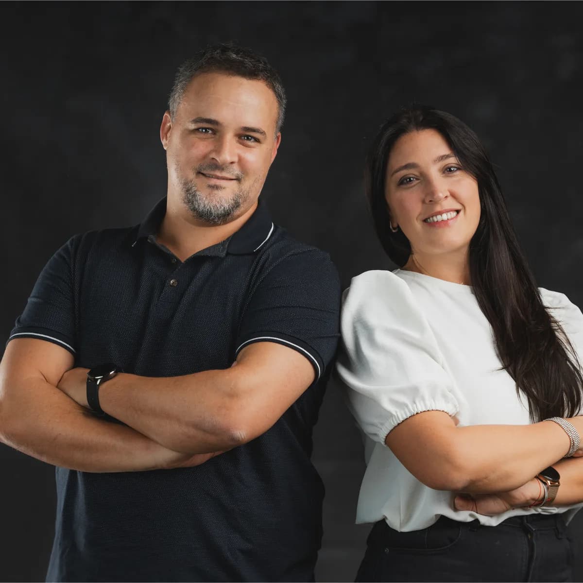 Agustín Löbel y Gimena Corbella, co-fundadores de Bunkai Digital